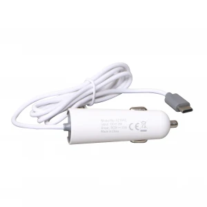 Promotional 5V 3.1A USB Charger 2 Ports Car Charger With USB And Cable
