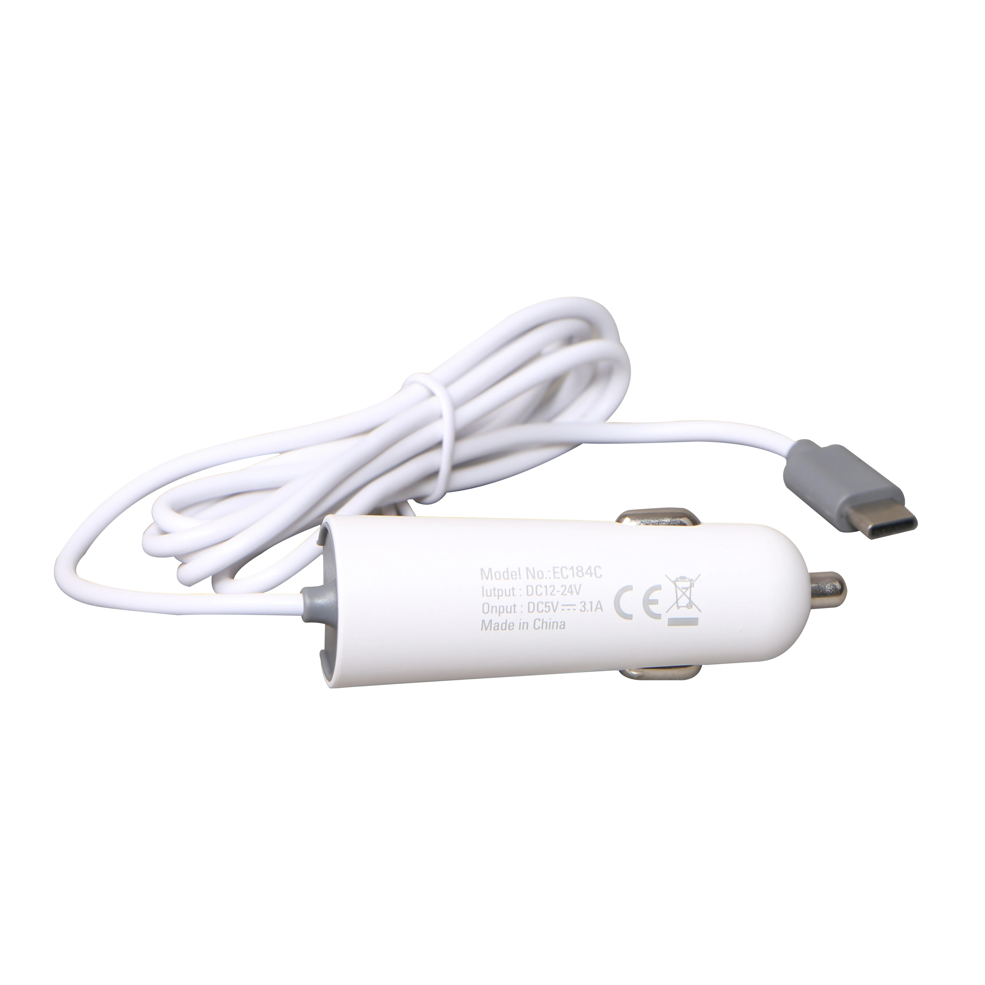 Promotional 5V 3.1A USB Charger 2 Ports Car Charger With USB And Cable