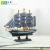 Import Promotional home decoration wooden craft Mediterranean decorative wooden sailing model boats from China
