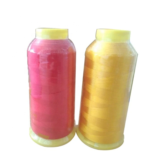 PT01embroidery thread 100% polyester 120d2 polyester embroidery thread