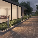Puluoti Hot Sale IP65 Waterproof 7W Die-cast Aluminium Villa Landscape Column Lamp Outdoor LED Garden Light