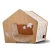Import Pure Wooden Pet Cage Dog Pet House Indoor Kennel Fashion Design from China