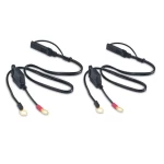 Pv1-F Solar System Cables 2Ft Pv Extension Cord Connector Sae Cables Solar Pv Cable Xlpo For Battery Charger/Maintainer