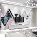 pvc spc home covering decoration 3d wall panels