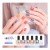Import Quick-dry nail polish and long-lasting water-based gel nail polish set of 6 bottles can peel off nail polish from China