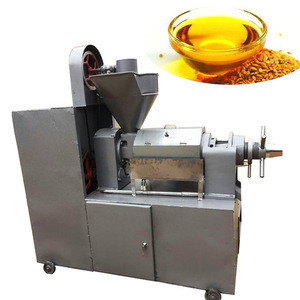 Rapeseed oil press and filter machine for peanut soybean oil pressing