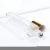 Import Ready To Ship 10ml Clear Round Tube Square Glass Essential Oil Roll on Bottle With Steel Roller Ball from China