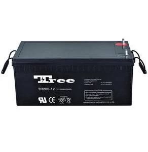 Rechargeable inverter batteries AGM solar deep cycle battery 12V 200AH