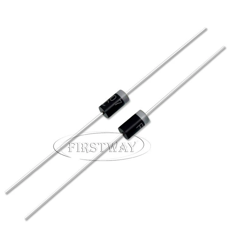 Rectifier Diodes IN4007 1000V 1A 1KV 1N4007 DO-41 Recovery Rectifiers