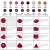Import Redleaf Hot Sale loose Gemstone Precious Stones  7*10-10*14mm oval shape 5# ruby Corundum Gems from China