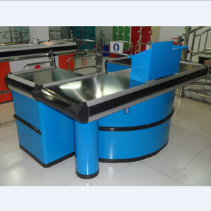 Retail Convenience Store Cash Counter Checkout Counter For Supermarket By Manufacturer YD-0759