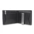 Import RFID blocking slim bifold genuine leather wallet Handmade quality metal clip men wallet from China
