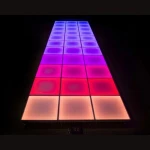 RGB  DMX/SPI/DVI IC Chip Dance Floor LED Stage Light  For Wedding/Night Club/Outdoor /Indoor