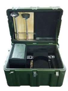 Rotomolding equipment box military tool case storage box