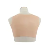 Round Shape Huge Fake Breasts Realistic Artificial D E G cup Round neck artificial breast with silicone solid breast