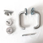 RSL-1101, 201# Stainless Steel Door Lever Handle With Hardwares With Cheapest Price High Quality Cheap Metal Door Handle
