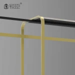 RUICHEN Retail Shop Slatwall Display Rack Shop Display Racks Clothes Fixture Clothing Store Fitting Rooms Sale