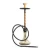 Import Russia wood hookah,stainless steel with wood hookah from China