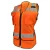 Import safety fluorescent working ansi uniform designs for women working reflective vests from China