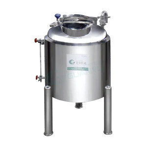 Sanitary food liquid storing vessel customized stainless steel storage tank