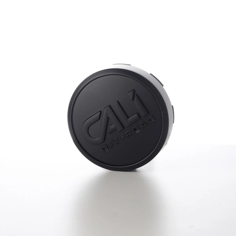 Sell sub-black light black round black logo wheel center cap