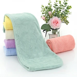 Sell Well New Type Super Absorbent Soft Comfortable Hair Towel Microfiber women quick Dry Towel wholesale