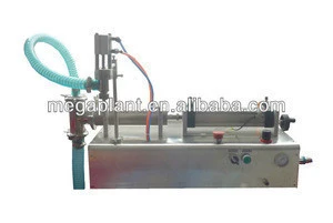 semi automatic high viscosity horizontal liquid dispensing filling machine