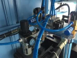 Semi automatic small pet plastic water bottle blowing machine