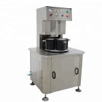 Semi-automatic wist off lug metal cap jar vacuum capping machine