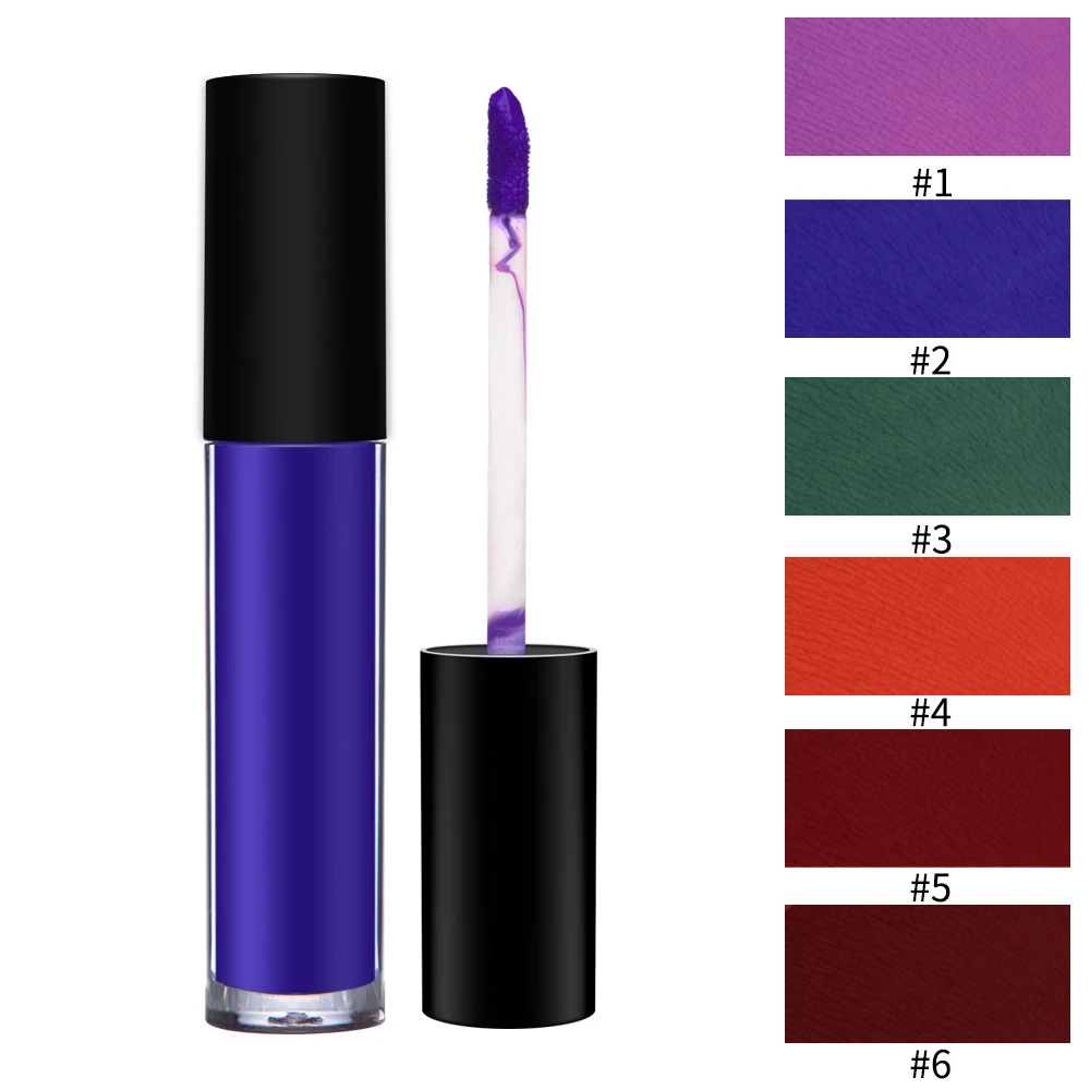 Sexy Matte Lip Gloss Lipstick Waterproof Long Lasting Moisturizing Non Stick Cup Lip Tint Korean Makeup