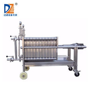 Shanghai Dazhang Juice Filter Press Stainless Steel Fine Filtration Equipment For Food Beverage Industry