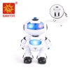 shantou chenghai toy factory light music dancing robot for remote control