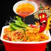 Shanyuan Jiaweiluo hot selling food Leisure food Self-Heating spicy rice instant noodle