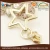 Import Shining golden star metal zipper slider for decorating clothes from China
