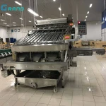 Shrimp processing machine 12 rollers stainless steel  prawn sorting machine