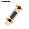 SIBON B0620114  24v lithium battery 150w hub motor 5 layer maple board electric skate board with wireless remote controller