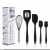 Import Silicone cooking utensils set household cooking spoon shovel kitchen tool set kitchen utensils from China