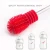 Import Silicone Cup Scrubbing Feeding-bottle Brush Long Handle Soft Sponge Baby Bottle Brush cleaning brush from China