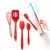 Import Silicone Kitchen Utensil 5pieces , heat resistant Non-Stick Baking  Cooking  Tool . from China