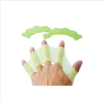 Silicone webbed swimming diving equipment silicone waterproof swimming gloves
