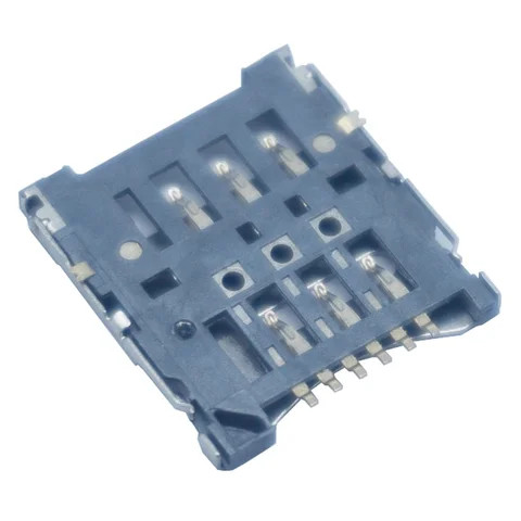 Buy Sim Card Smt Smd Type Adapter Micro Sim Card Socket Connector H=1.8 ...