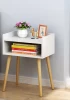 Simple and Modern Storage Bedside Table Nightstand