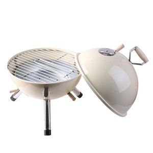 Simple kitchen commercial indoor charcoal iron bbq grill