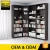 Import Simple Wooden Bookcase Mdf Library Wall Mounted Bookshelf from China