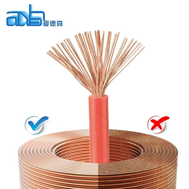 single core solid or stranded copper cable and wire 1mm 1.5mm 2.5mm PVC insulated electric building house wire h05v-k H07V-K