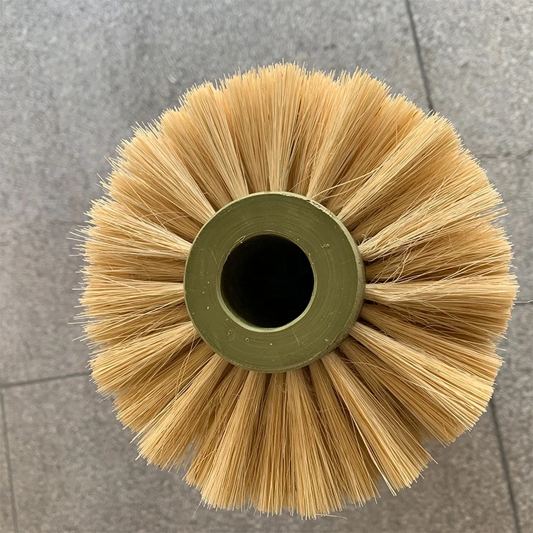 Sisal roller Brush With Natural Tampico