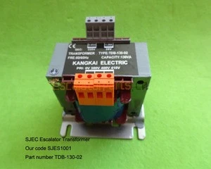 SJEC escalator transformer, SJEC TDB-130-02 Escalator Transformer