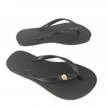 Skull Accessories black  Flip-Flops for women