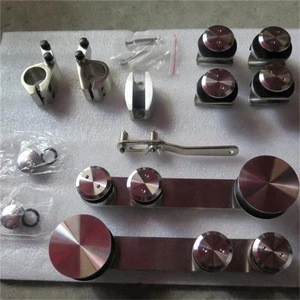 sliding tempered glass door accessories,stainless steel accessories for glass
