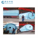 Small biomass pyrolysis plant in municipal solid waste